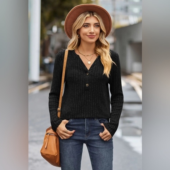 Texture Treasure Sweater With Button Shirt - Picture 3 of 5